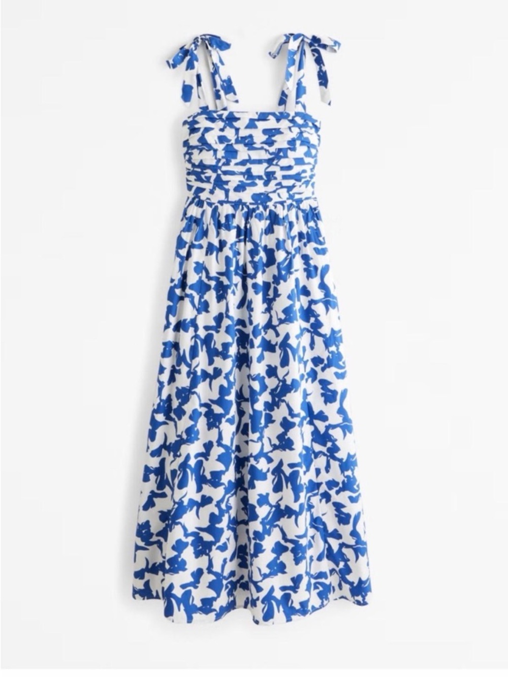 Abercrombie & Fitch Emerson Tie-Strap Maxi Dress